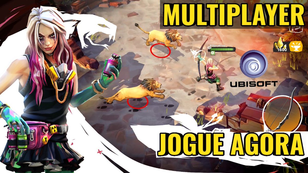 AndroidZeiroGa1's tweet photo. WILD ARENA SURVIVORS ! NOVO JOGO DA UBISOFT MULTIPLAYER PARA ANDROID EM BETA TESTE | BAIXE AGORA !
#WildArenaSurvivors #Ubisoft #Multiplayer #Survival #Android #IOS #NovoJogoUbisoft #NovoJogo2022 #NovoJogoMobile

Vídeo completo no link abaixo 👇
https://t.co/3hBpeEXzzS https://t.co/A7glsHvR42