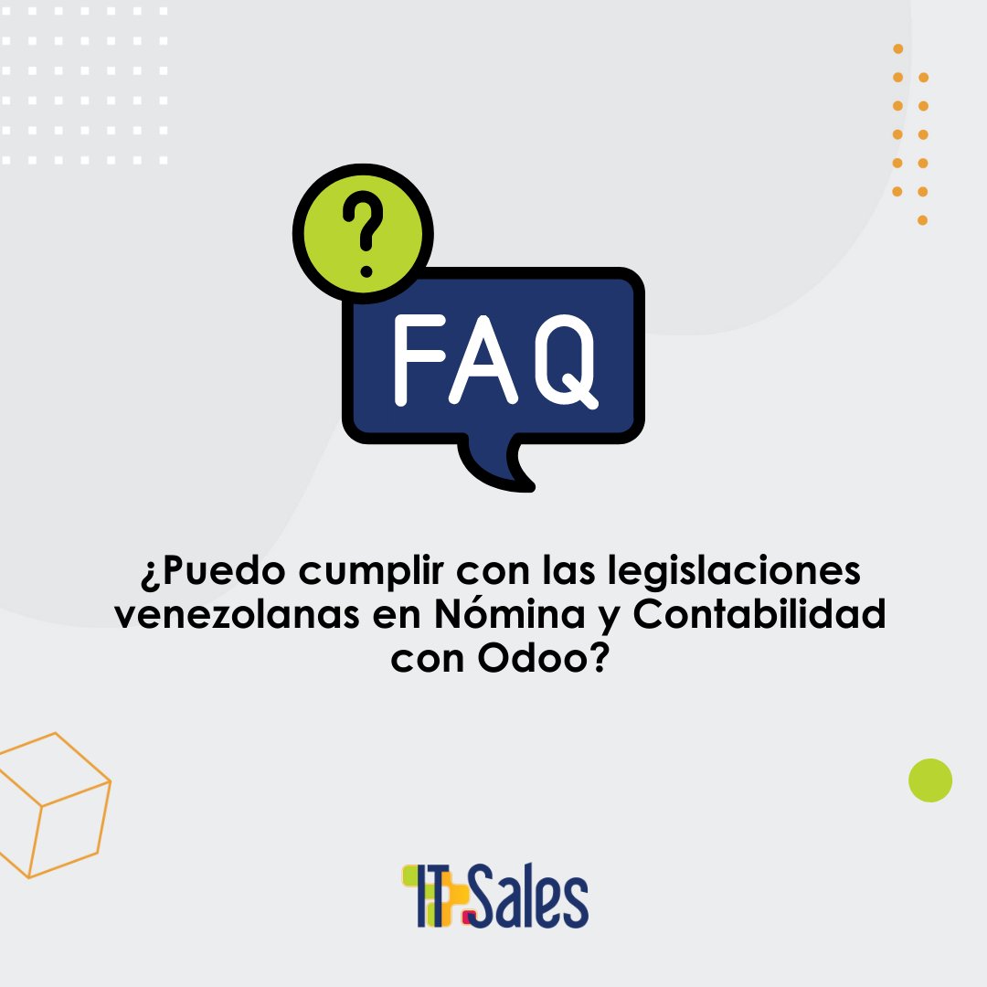 ITSalescorp's tweet photo. La respuesta es sí. Odoo como sistema de gestión empresarial está diseñado de manera flexible lo cual nos permite realizar adecuaciones para crear o modificar acciones, funciones y comportamientos dentro sistema. ⁣ https://t.co/YgEHqZnvCX