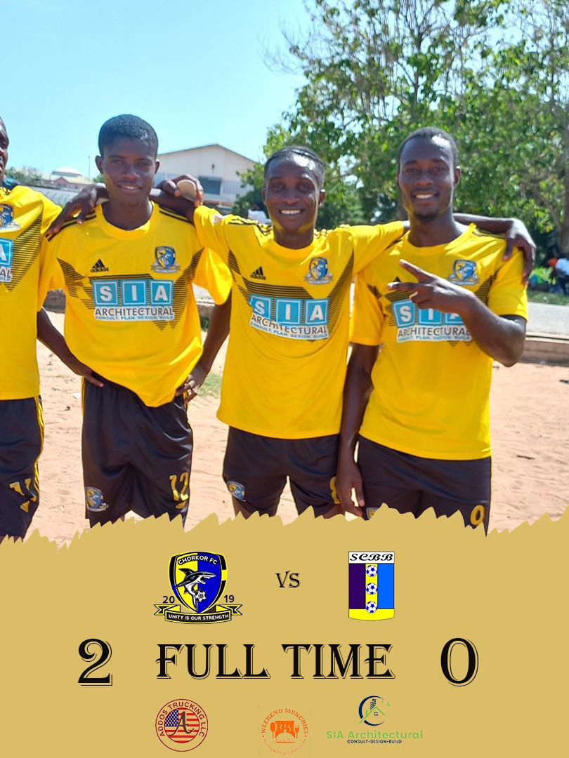 chorkorfc's tweet photo. A well deserved win. https://t.co/OuNMjTyflD