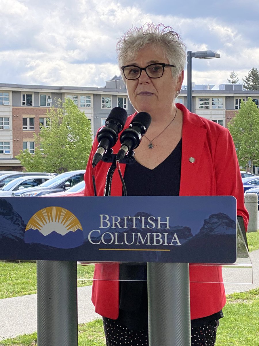 .<a href="/UFV_President/">Dr. James Mandigo</a> Joanne MacLean notes that this $70.3 funding announcement is UFV’s biggest ever, and thanks provincial government for funding increasing student housing at UFV.