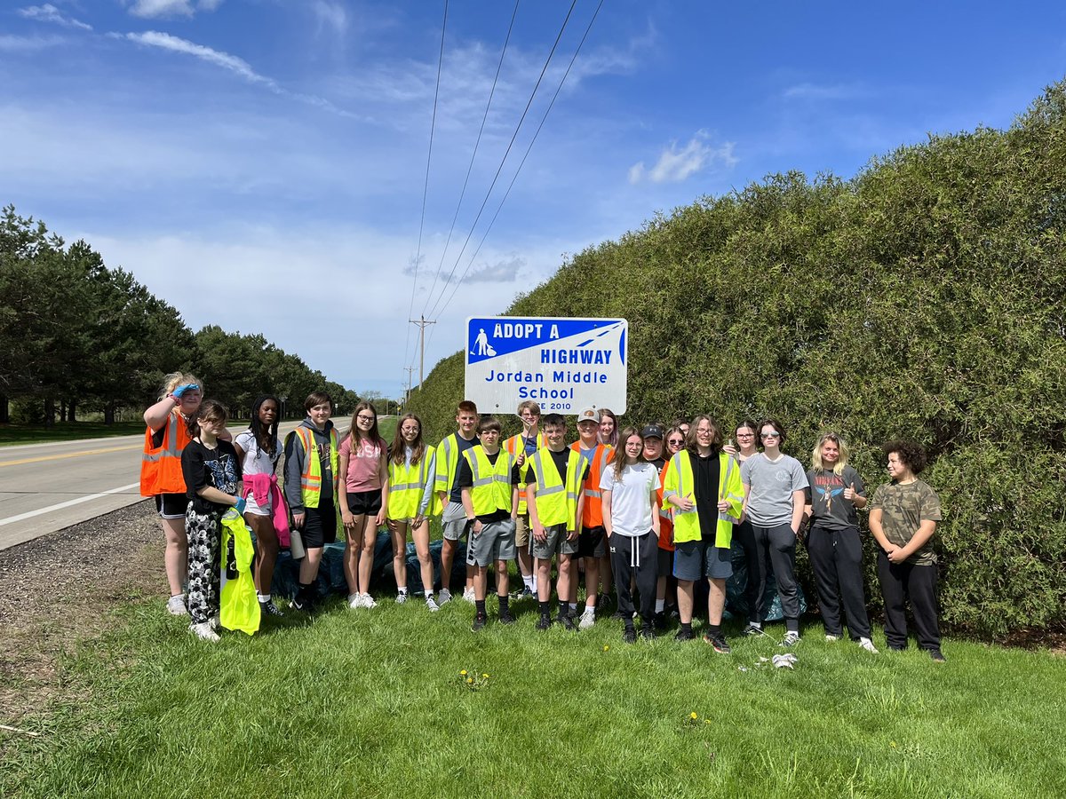A beautiful day to serve! Many thanks to the Jordan Fire Department for their escort and Eric at Benjamin Bus for the lift out to our stretch of highway.  <a href="/JMS717Principal/">JMS Principal</a>
