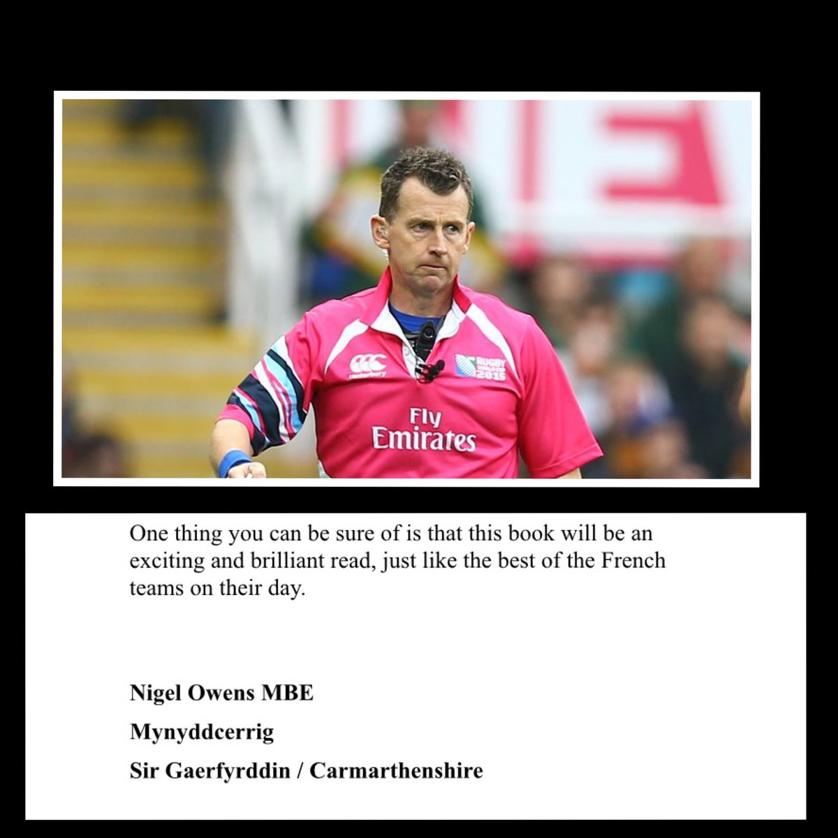 The Bleus Brothers published this summer with a foreword from my friend @Nigelrefowens