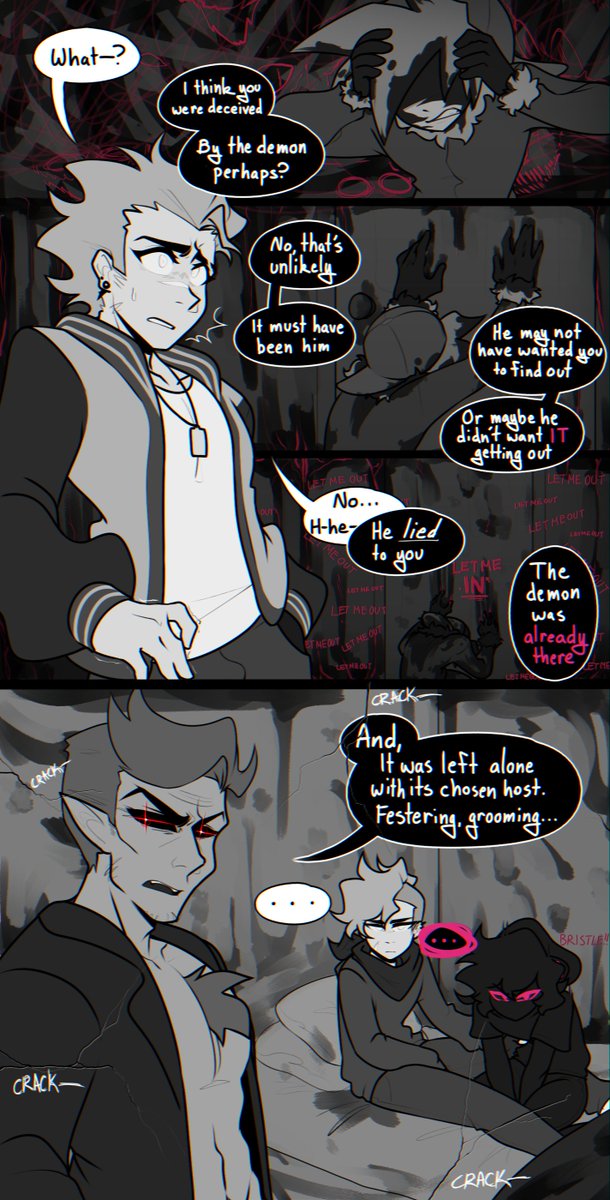 fnf_apc's tweet photo. quite the mistake, isn't it...?

page 11 of the first #FNFAPC comic! https://t.co/xIb4KtT3ue
