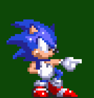 Sonic 3 sprite test - Volkoved - Folioscope