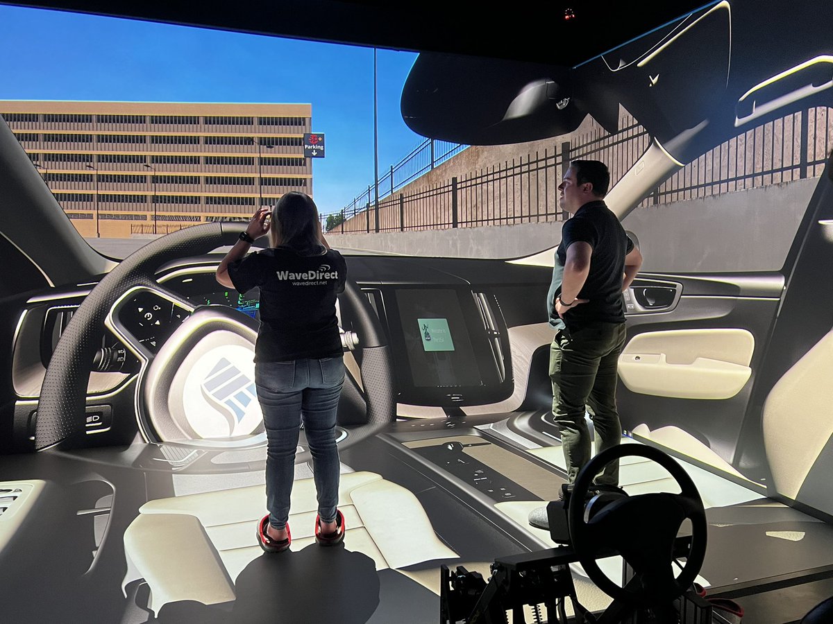WaveDirectHQ's tweet photo. Thank you @EDawsonEcDev and the folks @_investwe for a warm welcome and fantastic tour of Windsor’s #VRcave 🤩

The possibility for innovation in the realm of #ISP’s is immense and incredibly exciting! Our thinking caps are on #YQG 👀 

#innovation #rightinourbackyard https://t.co/RLSMGN4BKM