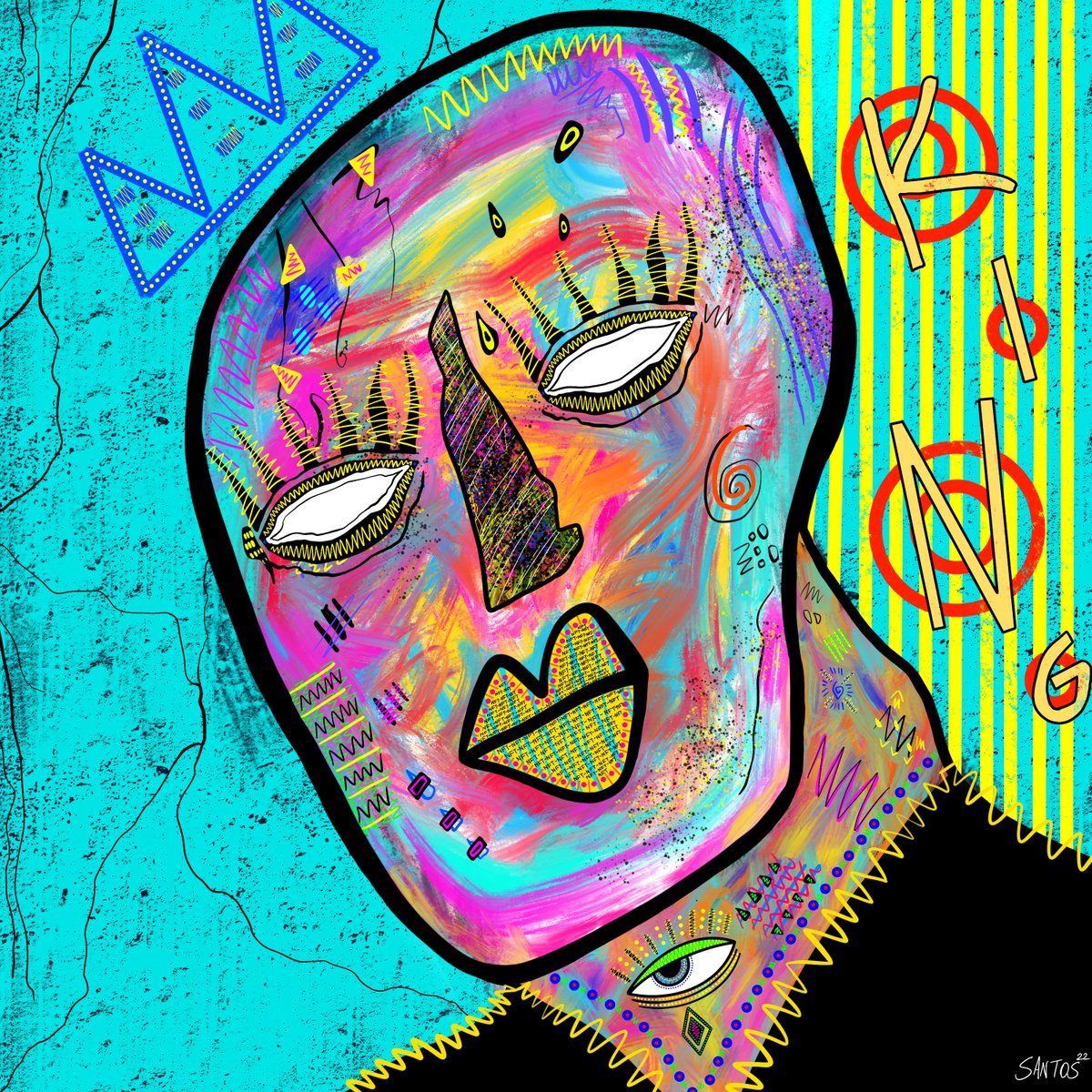Sant0s_eth's tweet photo. NEW DROP 🔥🔥

My 1/1 work called “King” is now ready for the @opensea . its price is 0.12 #ETH .
I keep working every day. Thank you for your support. ♥️🥰
https://t.co/shvWzSCRPX
#NFTs #NFTCommunity #OpenSeaNFT 
@a5ht4r @100101010000 @kokid951 @nftfreaks ♥️ https://t.co/uqH9IDgzJd