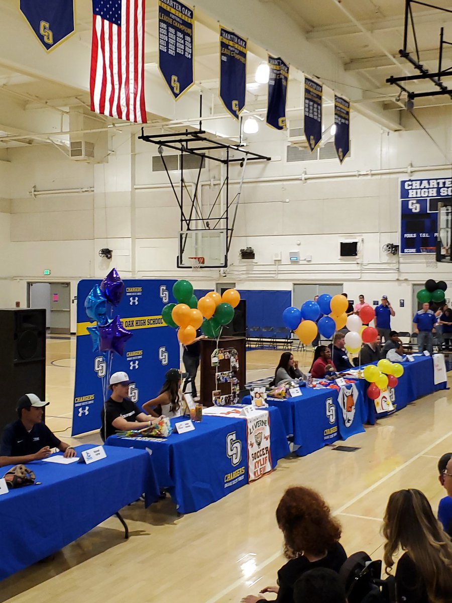 Congratulations to our athletes today! College signing day at CO.