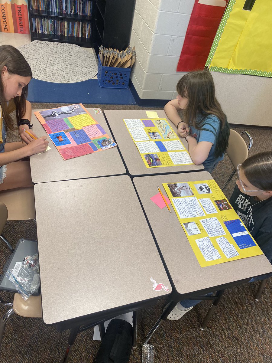 MrsReinhard5th's tweet photo. Sharing our nonfiction text structure and text feature magazines! https://t.co/0RWJYMoMvJ