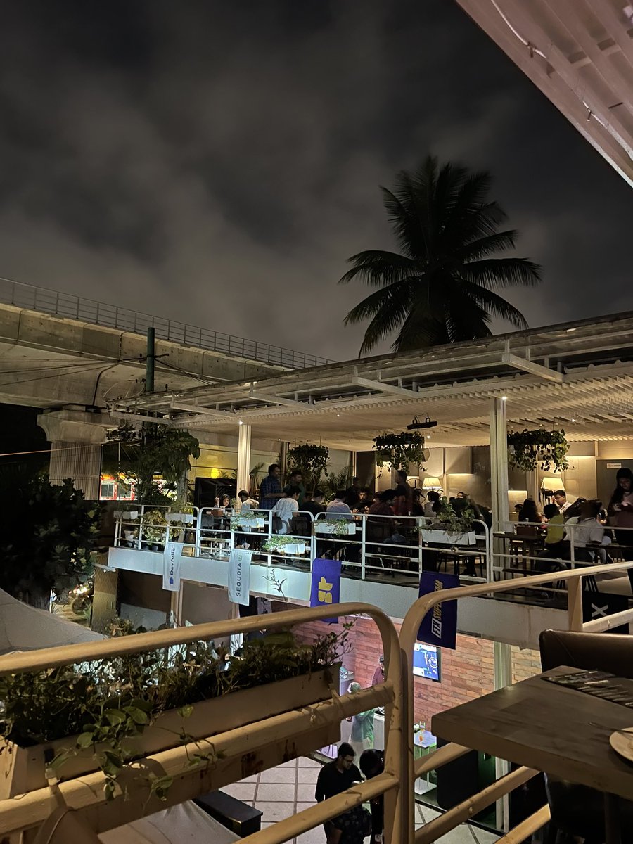 10xravi's tweet photo. Bangalore weather. Bangalore people. Crypto community.
What less? It was a grand mixer on a Friday evening ๐
@neilshroff @ftxsuperteam @sequoia @devfolio #web3community #web3blr https://t.co/iK5uqiinZt