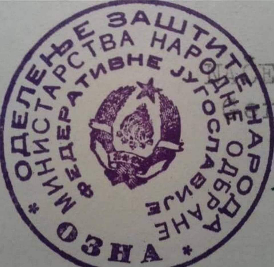 13. maja 1944 osnovana je OZNA (odeljenje zaštite naroda). A za Dan bezbjednosti ako me se sjete, sjete, ako ne, ja sam uradio ono što mi je savjest nalagala!!!!!!