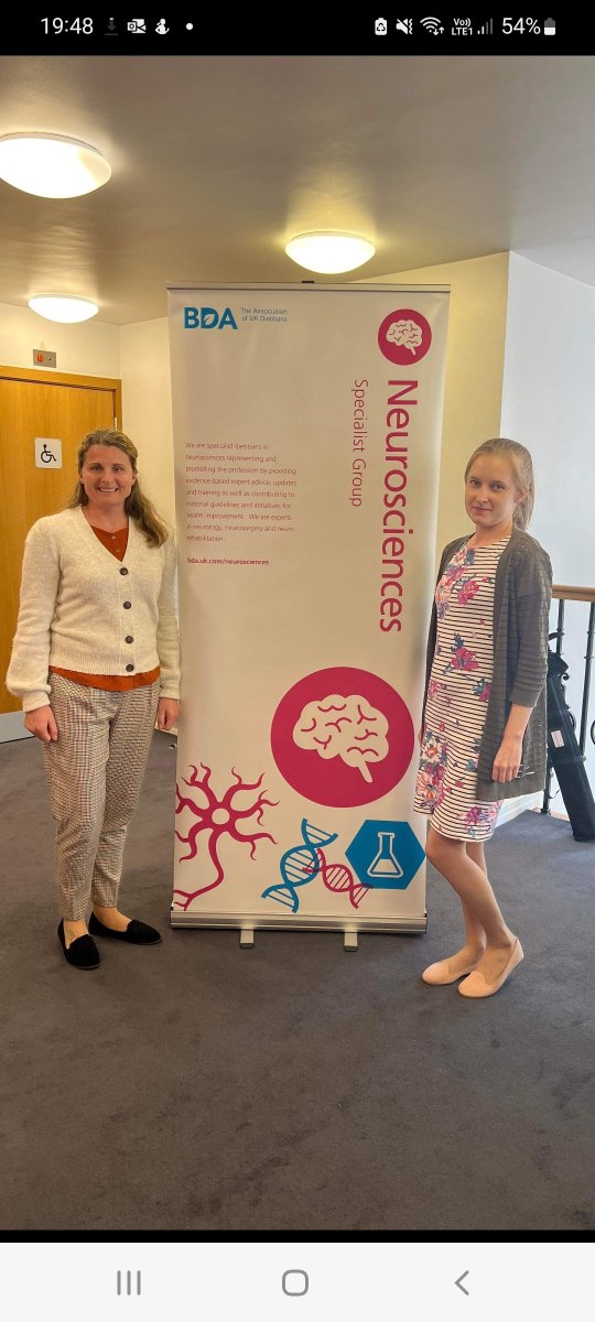 Michell81839505's tweet photo. Great study day at the BDA Neuroscience specialist group today in Birmingham 🙂 https://t.co/Khqwubgyab