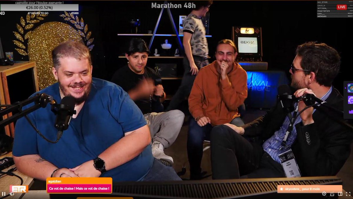 Infinite_NiK's tweet photo. C'est la #ReadyDeveloperOne sur le Twitch d'ETR ! Si vous voulez soutenir ce marathon de 44h avec toute l'équipe en partenariat avec @microsoftfrance et @lavalvirtual, c'est par ici !!
https://t.co/PImWqmF0Ko https://t.co/Y13rS7aN2k