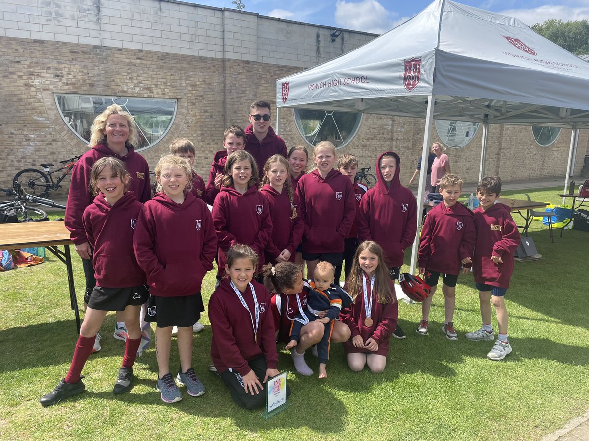 Yet another day that will linger long in my memory. A brilliant day with 15 new triathletes three podium finishes and lots of smiles. Many thanks to Mrs Cropley and Mr Gore for their hard work and support for our athletes. 👏👏👏<a href="/ParkHillSchool1/">Park Hill Prep School & Nursery</a> <a href="/studyschooluk/">The Study School</a>