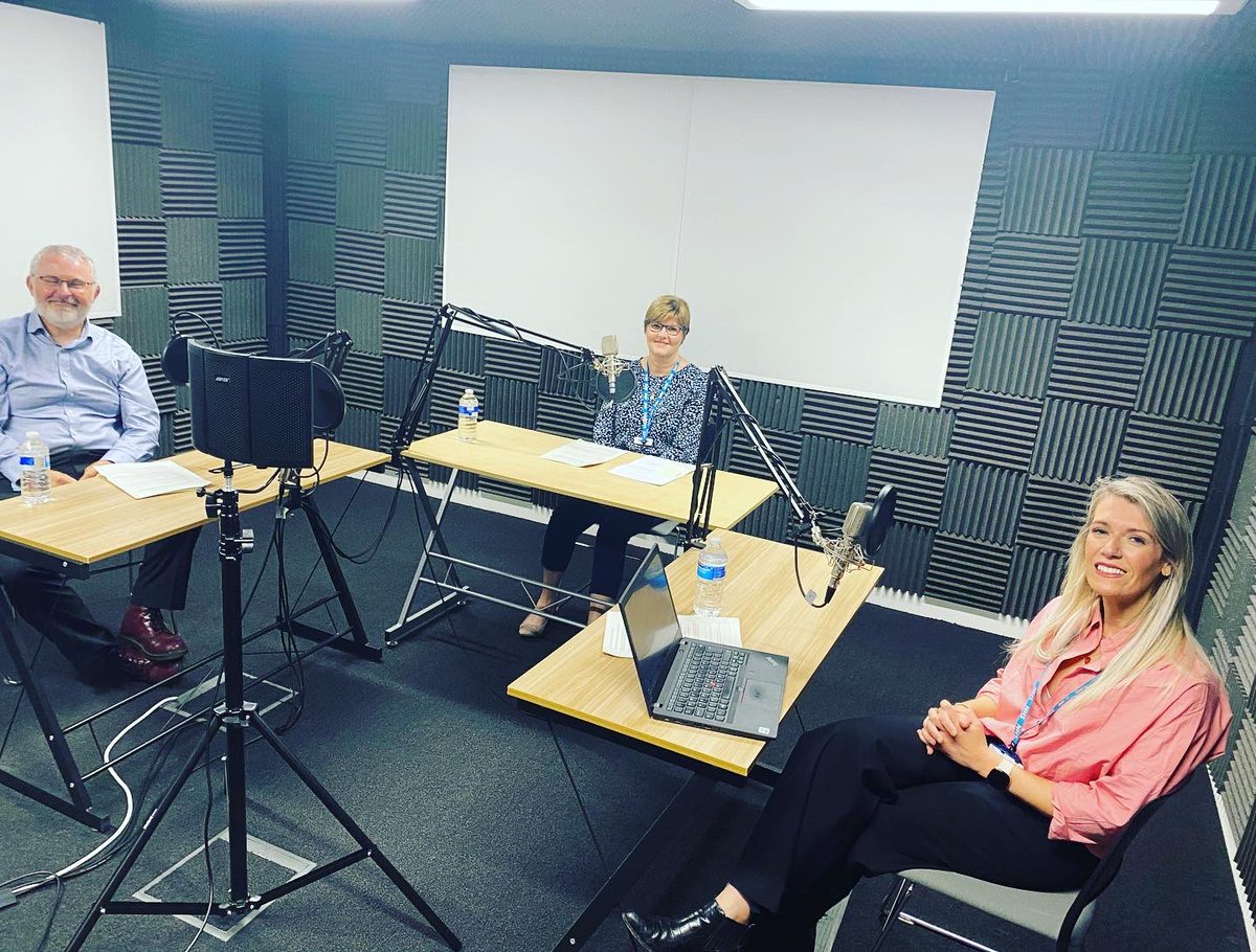 CarolineTweedi's tweet photo. Today we recorded our 40th patient cancer podcast. Big thank you to those who have taken the time to be interviewed.Todays Bowel Cancer awareness podcasts were dedicated to the Queen of Podcasts Deborah James #BowelBabeFund #QEGateshead #Macmillan https://t.co/wyO44cQDwx