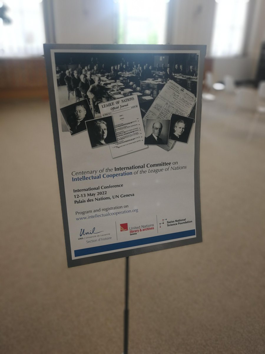 simo_popa's tweet photo. Multilateralism cannot be fully understood without looking back at its historical roots. @EBrylnski & Rita Hofstetter @unige_en, tracing the intriguing role of the IBE in the development of #IntellectualCooperation. Research based on documents from @IBE_UNESCO archives (1925-69). https://t.co/8CX5IXIdZ6