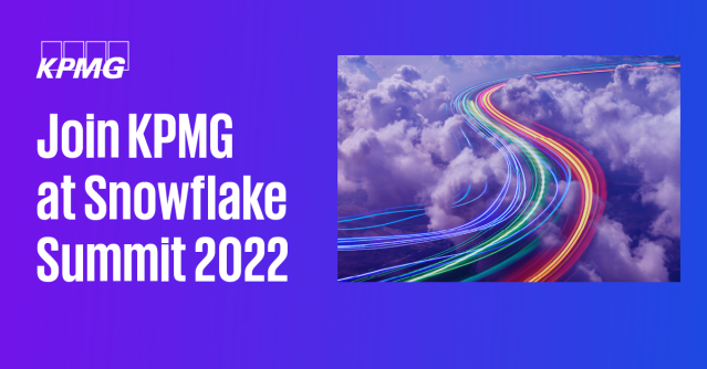 dmeshaka's tweet photo. At Snowflake Summit, make plans to stop by the KPMG booth and attend the 'How Data Cloud Can Disrupt M&amp;A' speaking session on 6/14 at 1pm. https://t.co/ya3mxwYJ8C https://t.co/SWhd0kKDfU