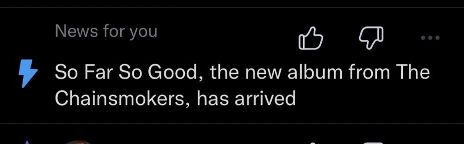 itszoebitchez's tweet photo. @mandmlover4life @KMichoma Twitter sadly notified me of your tweet and the chainsmokers new album at the same time…led me to a reasonable conclusion knowing your controversial music taste https://t.co/mTVKWDjNhP
