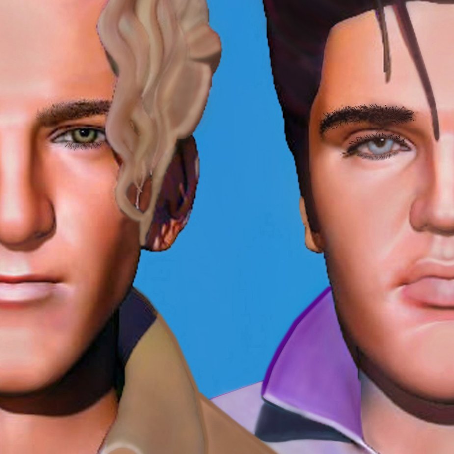 Not Elvis and Jerry Lee NFT tweet media