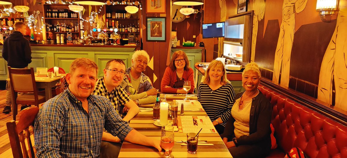 Dream team gearing up for tomorrow's amazing conference #wwhbbhxiv <a href="/BangorUni/">Bangor University</a> @uswhistory <a href="/Llafur/">Llafur</a> <a href="/rcccymru/">Race Council Cymru</a>