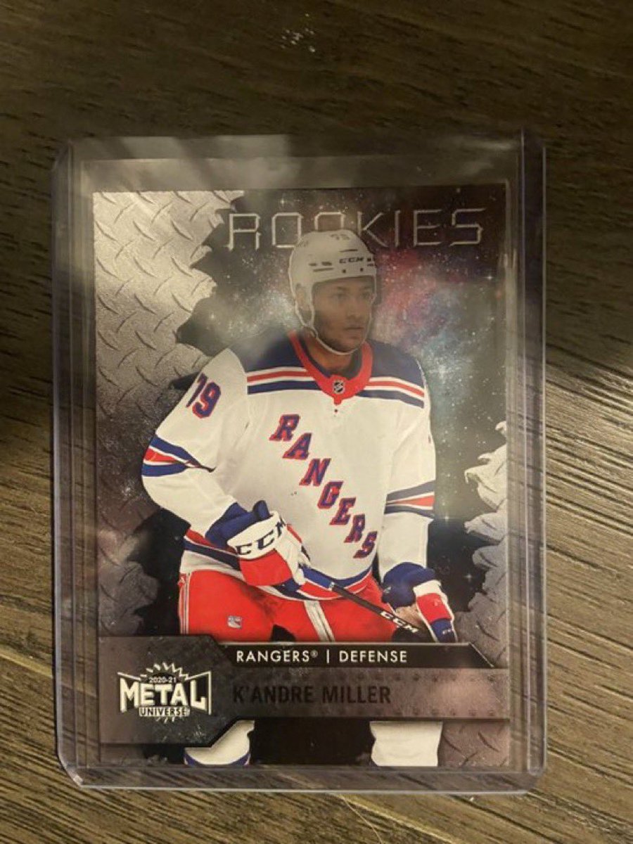 RantingRangers's tweet photo. GIVEAWAY🔥🔥🔥

WITH @Drews_Way 🔥🔥🔥🔥

If the Rangers win we will give away a
K’Andre Miller Skybox Metal rookie card 

To Enter you must :

RT, follow us and @Drews_Way 

#NYR https://t.co/U5yEQdco0T