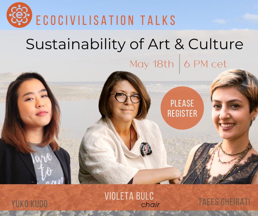 Bulc_EU's tweet photo. #EcocivilisationTalks - #๐๐ฎ๐ฅ๐ญ๐ฎ๐ซ๐๐ฅ ๐ข๐ฌ ๐๐ฌ๐ฌ๐๐ง๐ญ๐ข๐๐ฅ besides economic, environmental and social paradigms in achieving #sustainability.
#YUKOKUDO & #TaeesGheirati & many more at https://t.co/gzjzxlFdkv @ecocivilisation @G100wefleaders @beena1869 #art https://t.co/PUnFczoNOp
