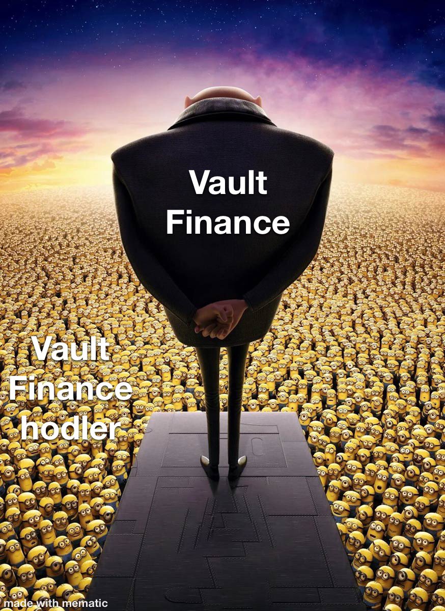 Finnamrn's tweet photo. @TheVaultFinance is the future!! In other crypto projects presale buyers loose money, Vault presale buyers never have to go to work again! The future of Vault holders looks amazing! 
Vault to the moon 🚀🚀🔥 https://t.co/99WuickzRp
