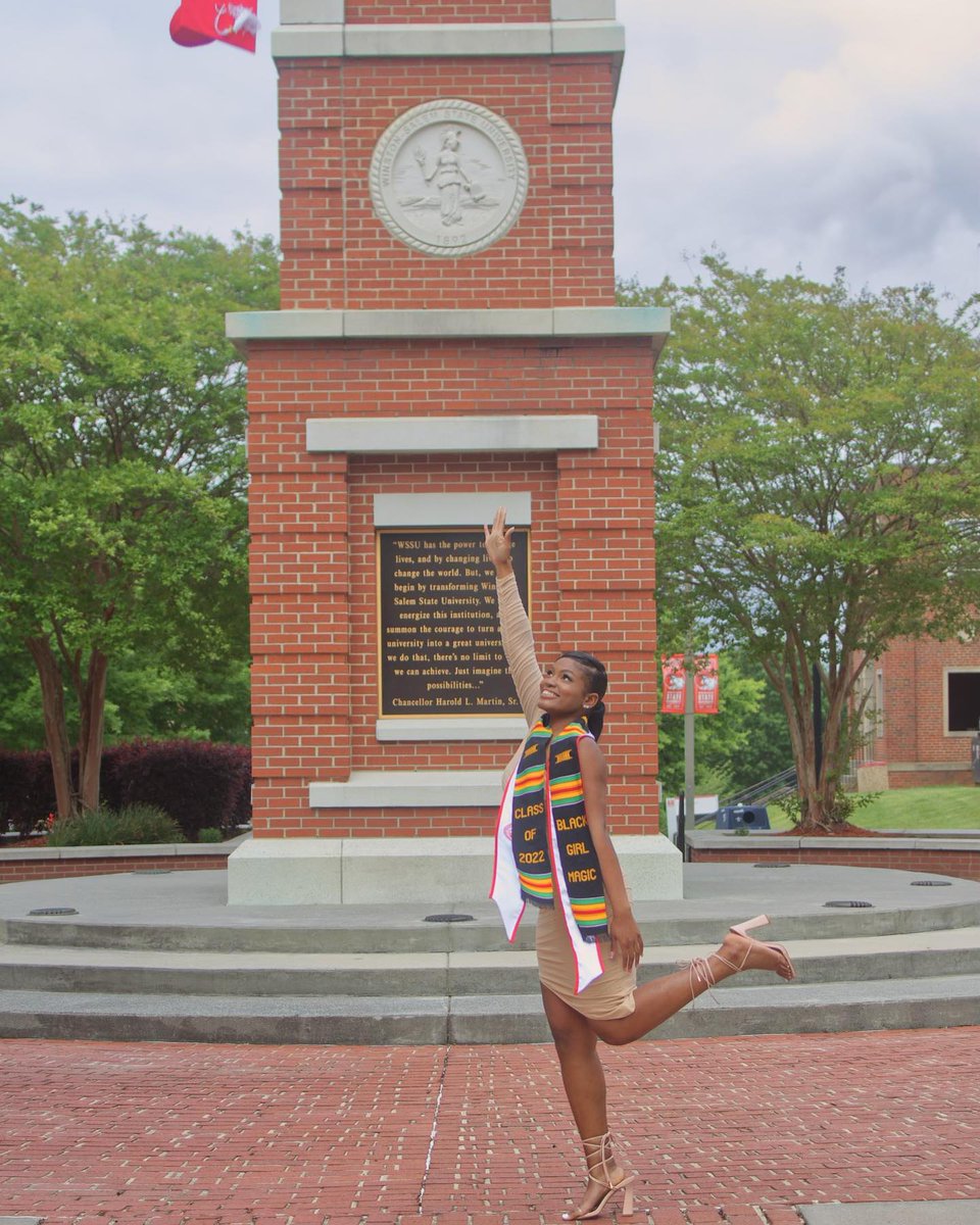 WSSURAMS's tweet photo. 📷 by @evenwxx: Better than I imagined✨

Magna Cum Laude 

Thank you @wssu1892 https://t.co/dkyQyD6CXl