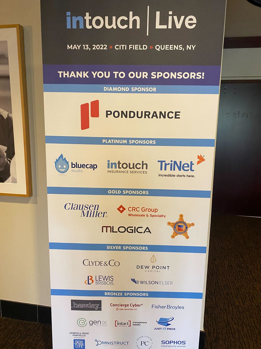 pondurance's tweet photo. We're having a great time at the @InTouchIS #CyberSecurity & #DataPrivacy Symposium today! Please stop by and say hi to us at our table (or the ball game later ⚾️). https://t.co/XPaCkTdDqJ #intouchlive #cyberlaw #MDR https://t.co/j5gQn8PpYZ