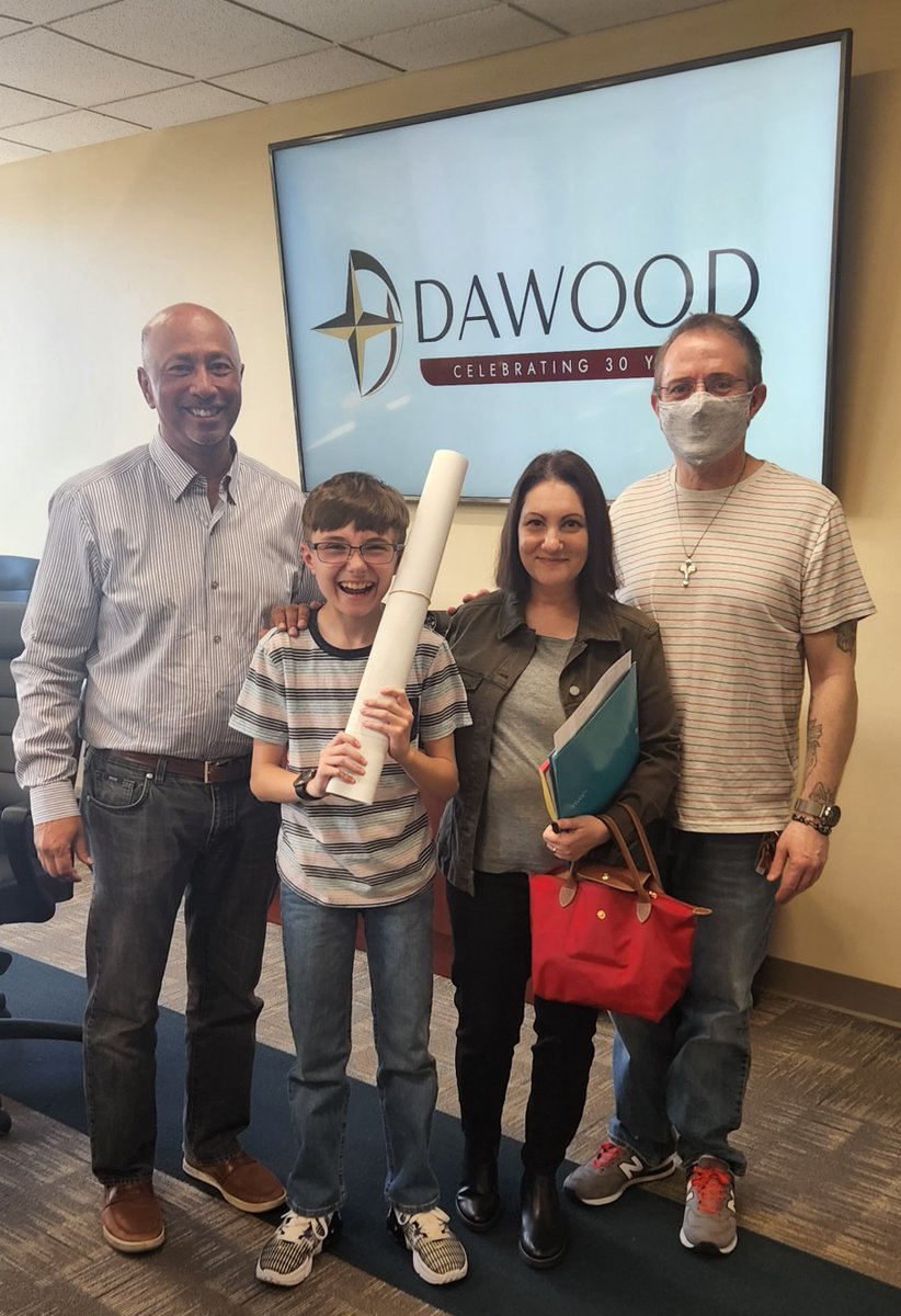 DawoodEngineers's tweet photo. Bony Dawood fields questions from Lucas Esposito, a @CampHillSD 5th grader, who chose #landdevelopment as a future career. Lucas aspires to build #mixedusedevelopments with access to daily necessities, leisure activities, and affordable housing. #Dawood30 #mentorprotege https://t.co/EXiDXkVxeg