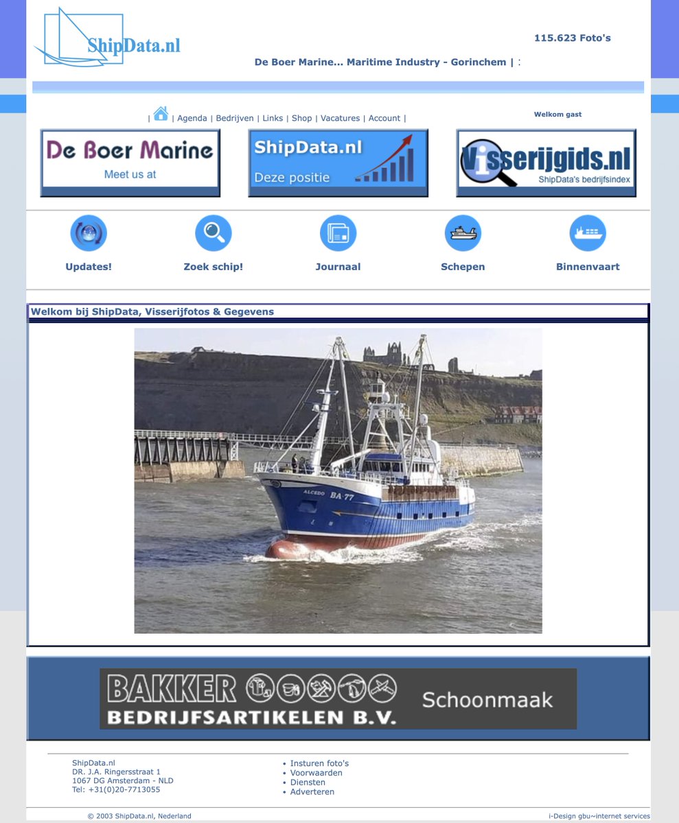 Flink doorwerken maar het resultaat mag er zijn, de 'overhaul' van ShipData.nl
Al veel reacties/wensen binnen gekregen. Sommigen direct kunnen toepassen, andere nog in de maak. Dank voor de feedback.
Ook jouw mening/verzoek is meer dan welkom