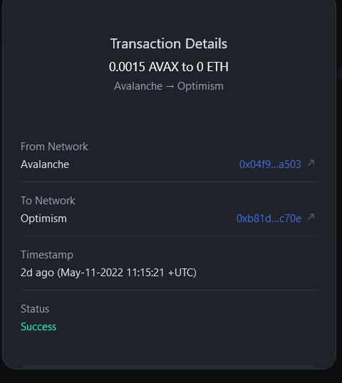 sinaali20's tweet photo. @hashflow_

Episode 1: 
Swap an asset to or from avalanche🎯 
Mission Accomplished ✅ 
#Ethereum #Avalanche
#Hashverse $HFT #crosschainswap #Hashflow #Hashgang  #defi #multichain #Metaverse 
@avalancheavax https://t.co/En3PKoTCcn
