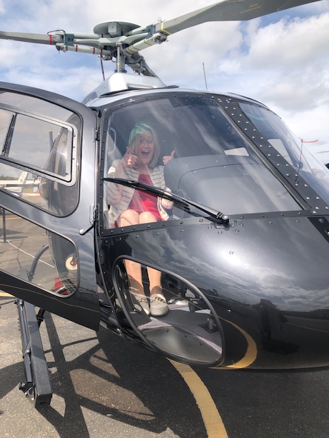 Loved testing the <a href="/AirbusHeli/">Airbus Helicopters</a> today😜! How amazing would this look in #AR?! 

#aerospace #innovation #AugmentedReality #3D #luxury #helicopter