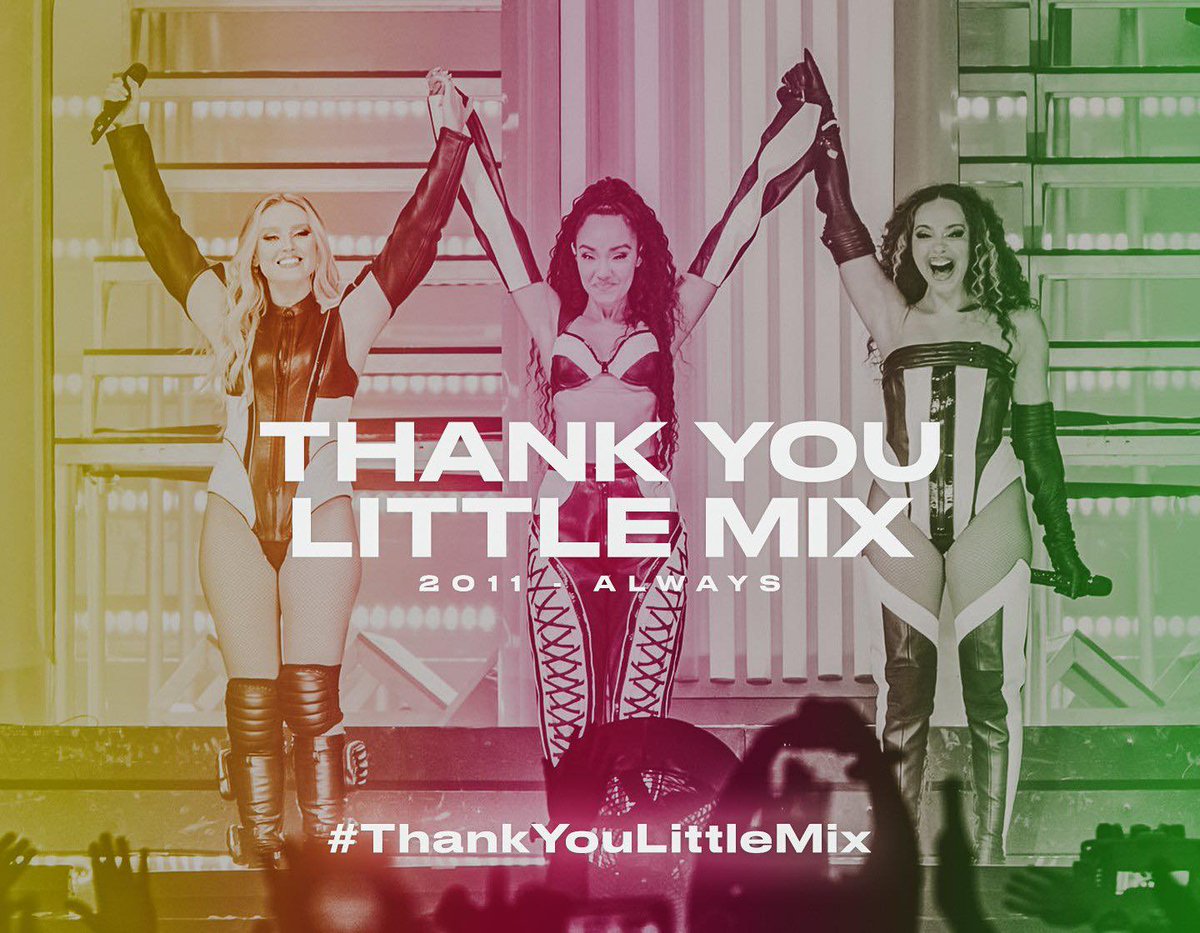 JADEtearoom's tweet photo. To celebrate Little Mix’s final day together before their hiatus, please join us in tweeting #ThankYouLittleMix 💘 https://t.co/wYw0BMoO2U