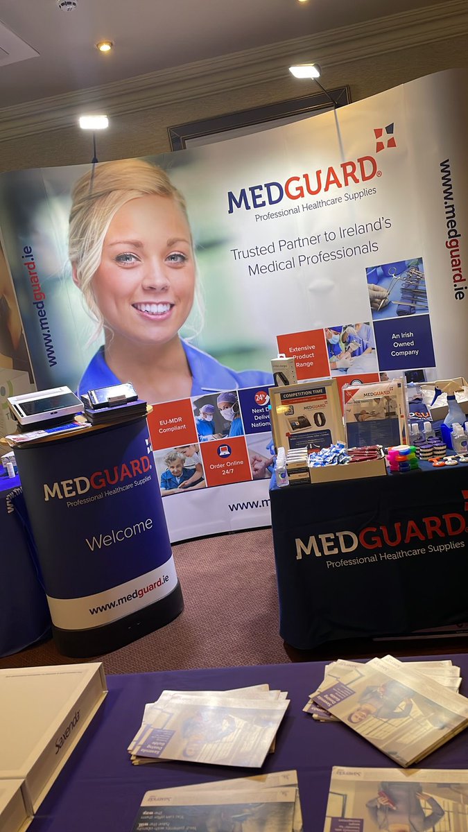 MedguardHealth's tweet photo. Great to meet everyone at the @PracticeNurses Conference at the @TowerHotel #IGPNEA #medguard  visit our stand for some samples and details on how to enter our competition https://t.co/TzulDMoukK