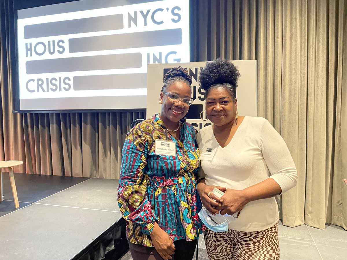 HUD Regional Administrator Alicka Ampry-Samuel speaks at the AIA NYC's Housing Crisis Conference to outline HUD resources and discuss @HUDgov Climate and Equity Action Plans @AIA_NewYork @CenterForArch #housing #climate #equity