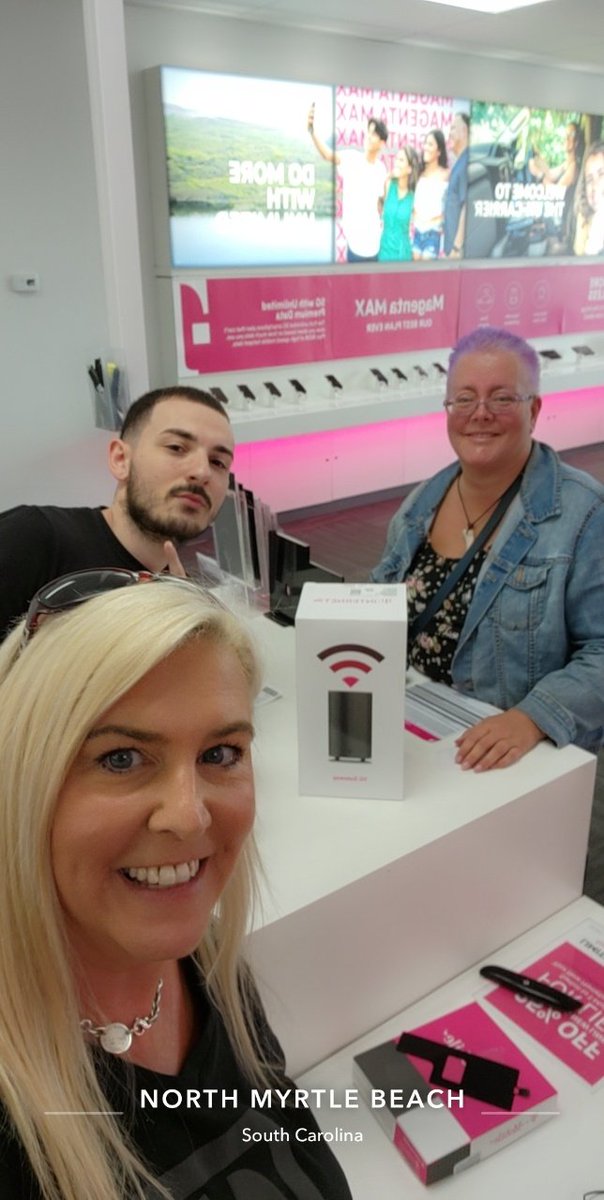 It's all about HSI today here in North Beach, SC and customers are loving the test drive option with #internetfreedom #BeastMode #KAPOWEEE @AustinTMOCS <a href="/tglover187/">Terrance Glover</a> <a href="/ChappyCLT/">Matt Chappell</a> <a href="/MrDennisJones/">Dennis Jones</a> <a href="/_davidmiller1/">David Miller</a>