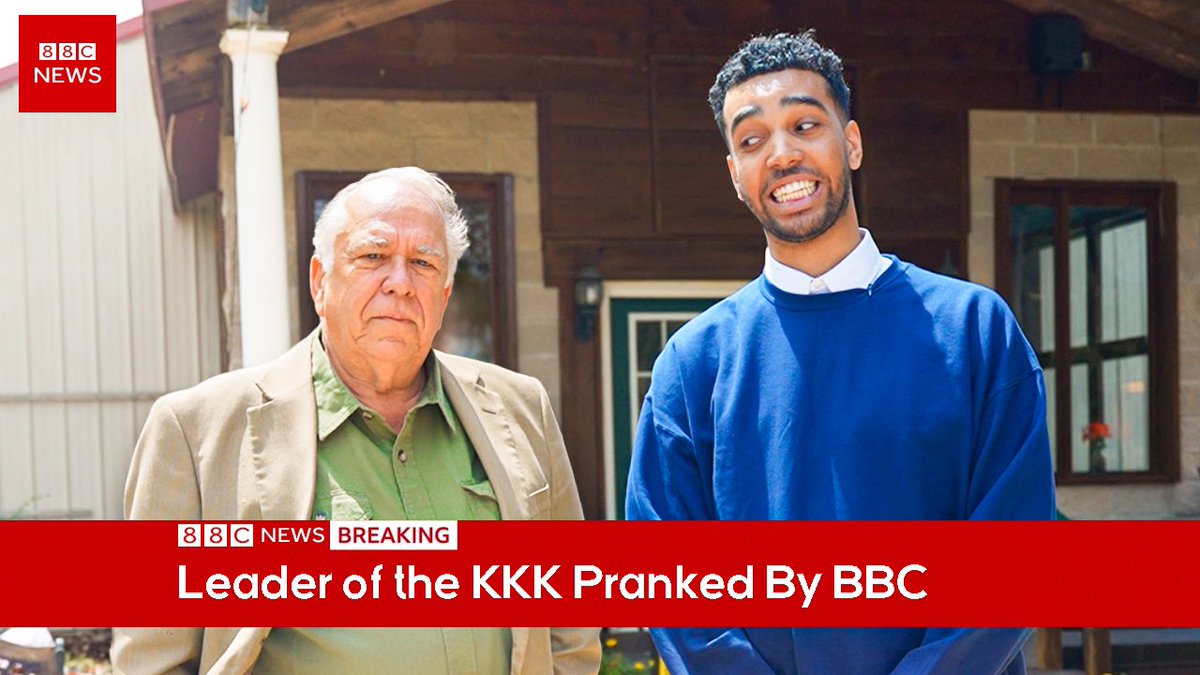 NikoOmilana's tweet photo. i pranked the leader of the KKK
https://t.co/rOBWj3rTKH https://t.co/EpkQE2pZ78