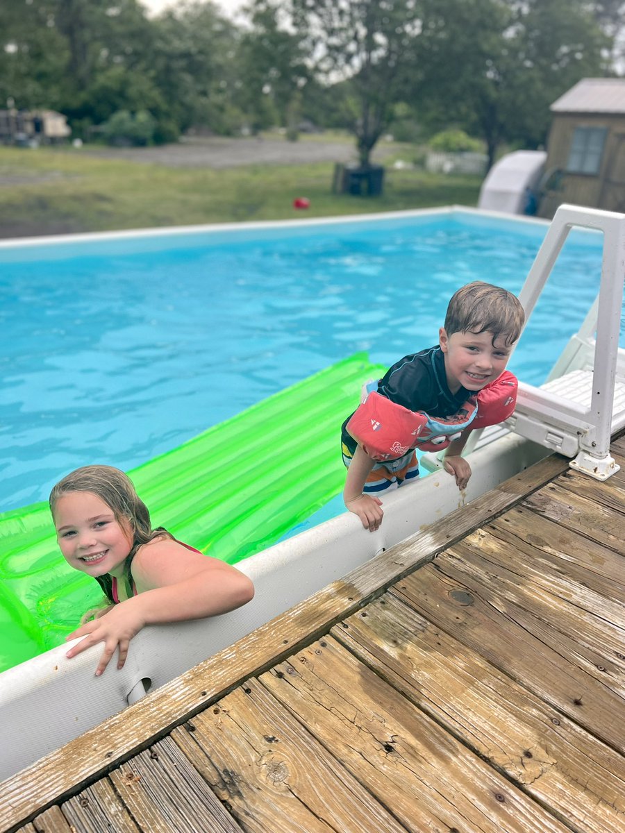 Summertime is calling my name. For now, we live for Friday nights! ☀️👙⛱ #TeacherTired