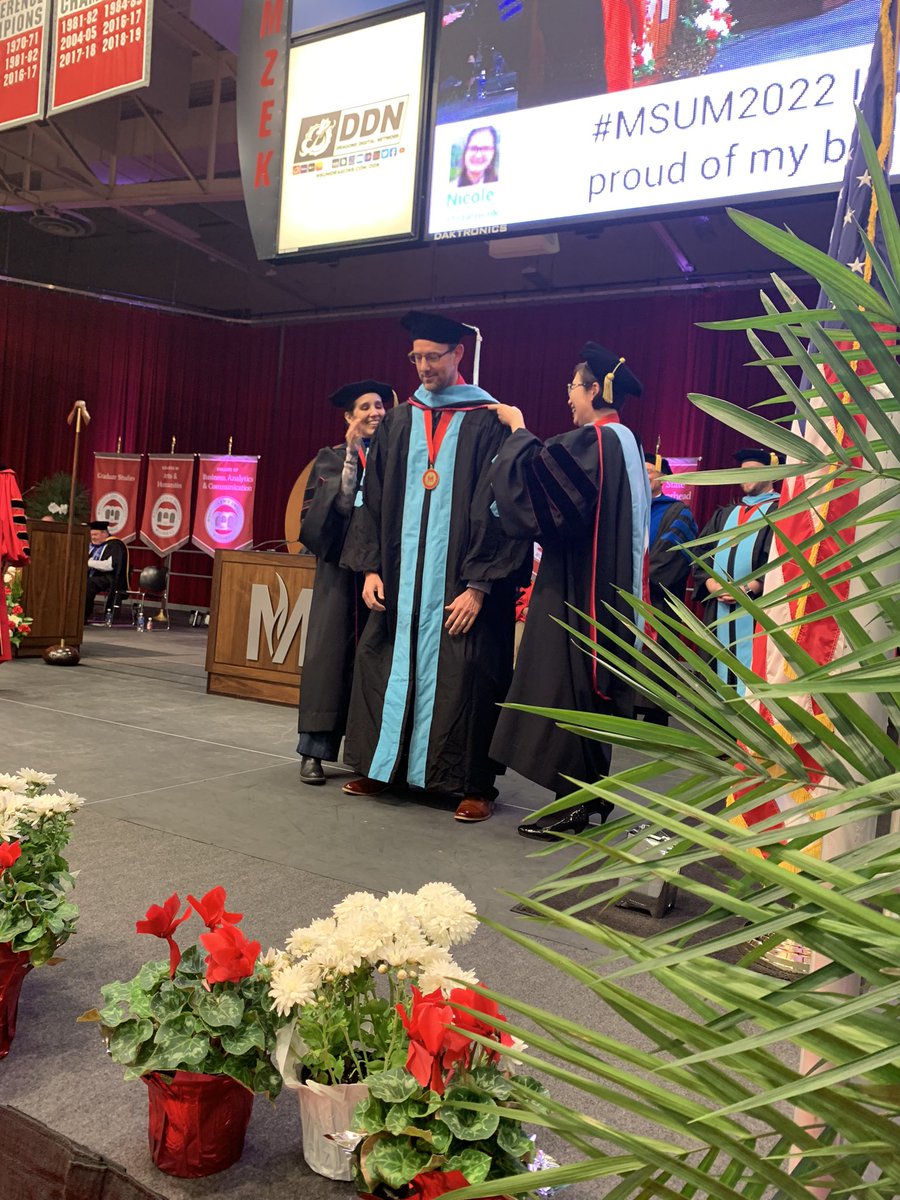 Our very first Doctoral Hooding at Commencement was a huge success! Congrats to all of our Ed.d graduates! <a href="/MSUMoorhead/">Minnesota State Moorhead</a> #msum2022 #msum #doctors #lifetransformed