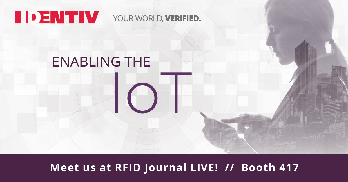 identivinc's tweet photo. We are enabling the #IoT. Meet us at RFID Journal LIVE! next week at booth 417. See in-person how our connected ecosystems create a digital #identity for every physical object.
Pre-book a demo: https://t.co/4YwOq0dw0b
#verified #RFIDJournalLive #RFIDJournal #RFID https://t.co/lU3jHDFuz1