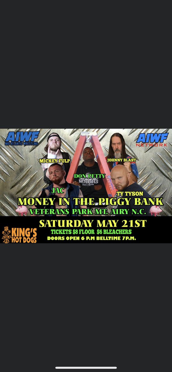 donpettypro's tweet photo. I forget post ish here. Y’all bout to see a giant climb a ladder. #AIWF https://t.co/k6oTUKIckE