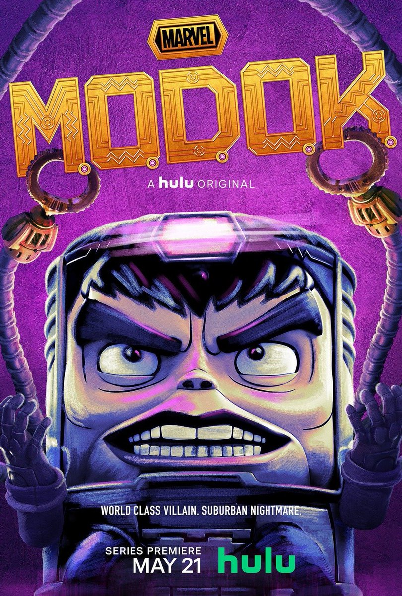 DSeriesYPelis's tweet photo. #EstatusDSeries
La serie de stop-motion #MarvelsMODOK es cancelada por #Hulu tras solo una temporada. https://t.co/Q1d7iGm4TT