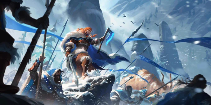 Revna, the Lorekeeper: Avarosan lorekeepers are often seasoned elders of the tribe, protectors of the people and seasoned storytellers. They keep the tradition of both the hunt and fight alive through story and song. 