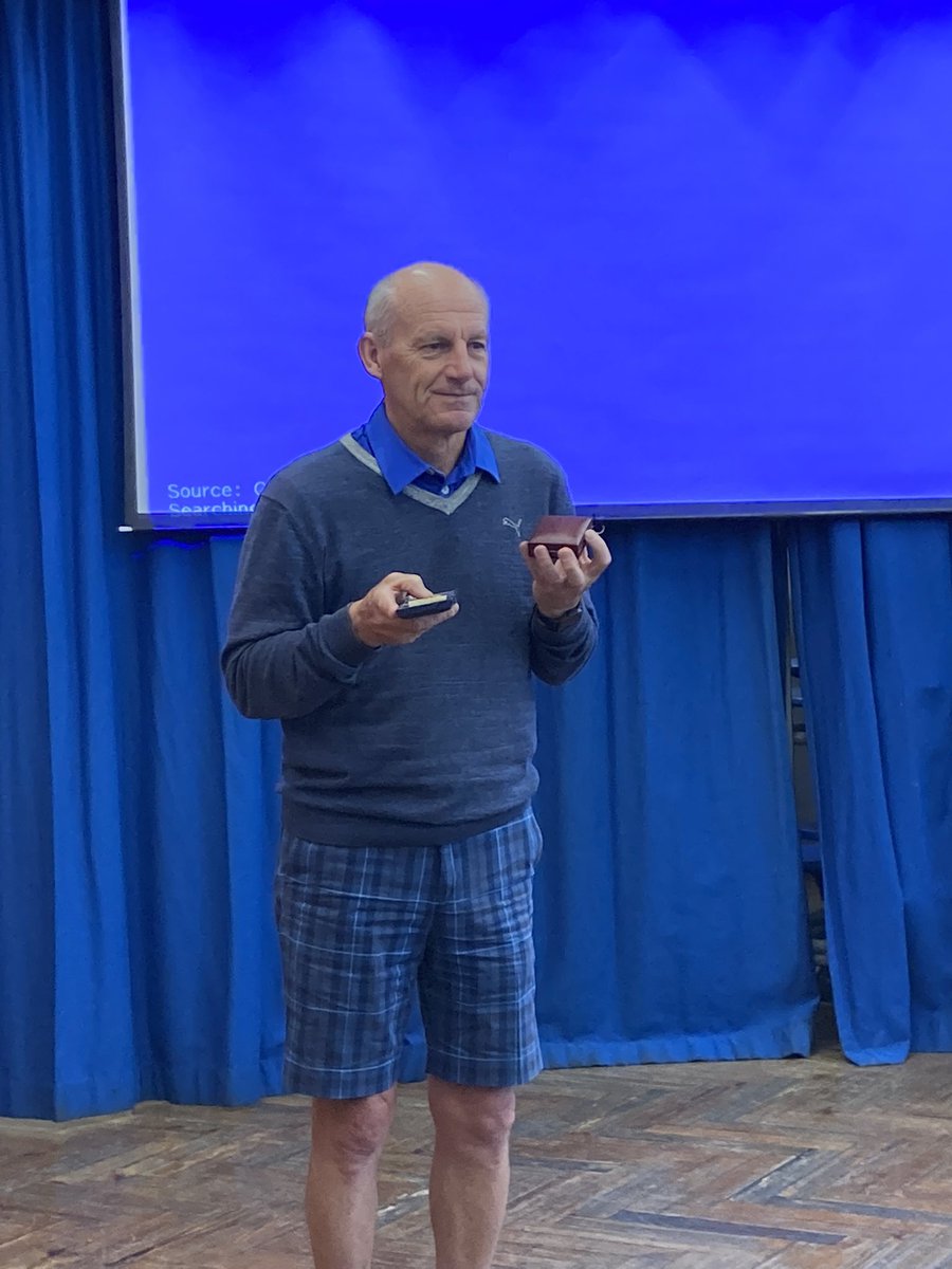 Today we got to see 2 FA Cup final medals and touch an England cap. Thank you to the amazing Steve Coppell for being such an inspiration to our children!