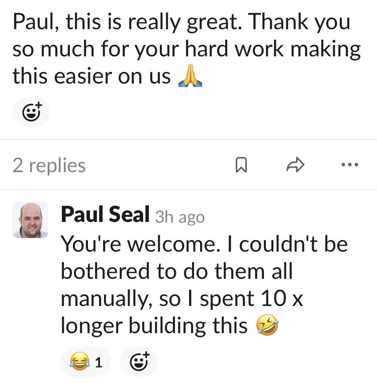 CodeSharePaul's tweet image. Does this make me a 10x developer? 🤣🤣🤣
#10xdeveloper #dotnet #umbraco