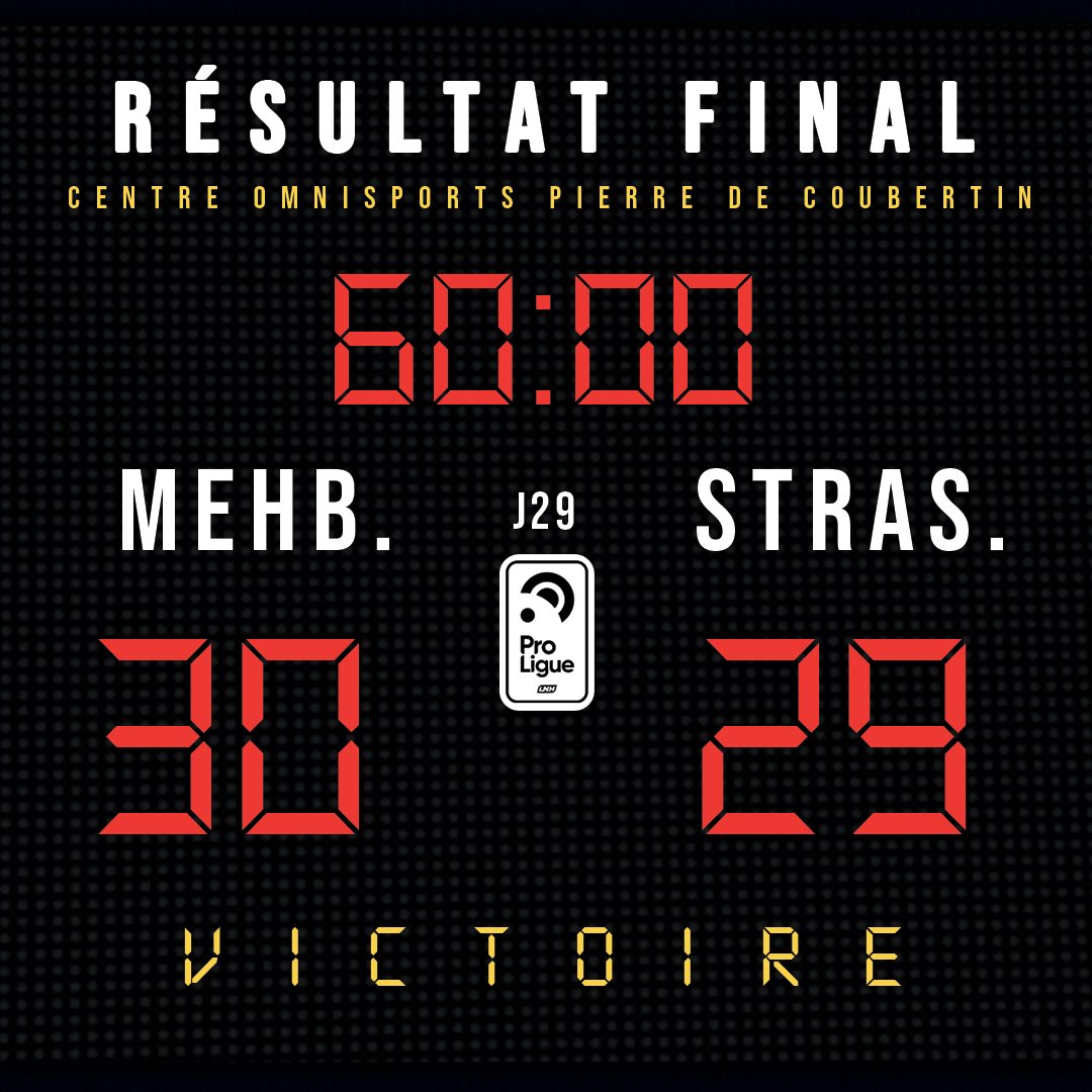 VICTOOOOOOOIRE ! 🚀

Les Lions fêtent les 60 ans du club avec une victoire sur le fil ! 

Score final : 30-29

MERCI AU PUBLIC DE FEU POUR CETTE AMBIANCE DES GRANDS SOIRS !

ALLEZ MASSY ! 🔥