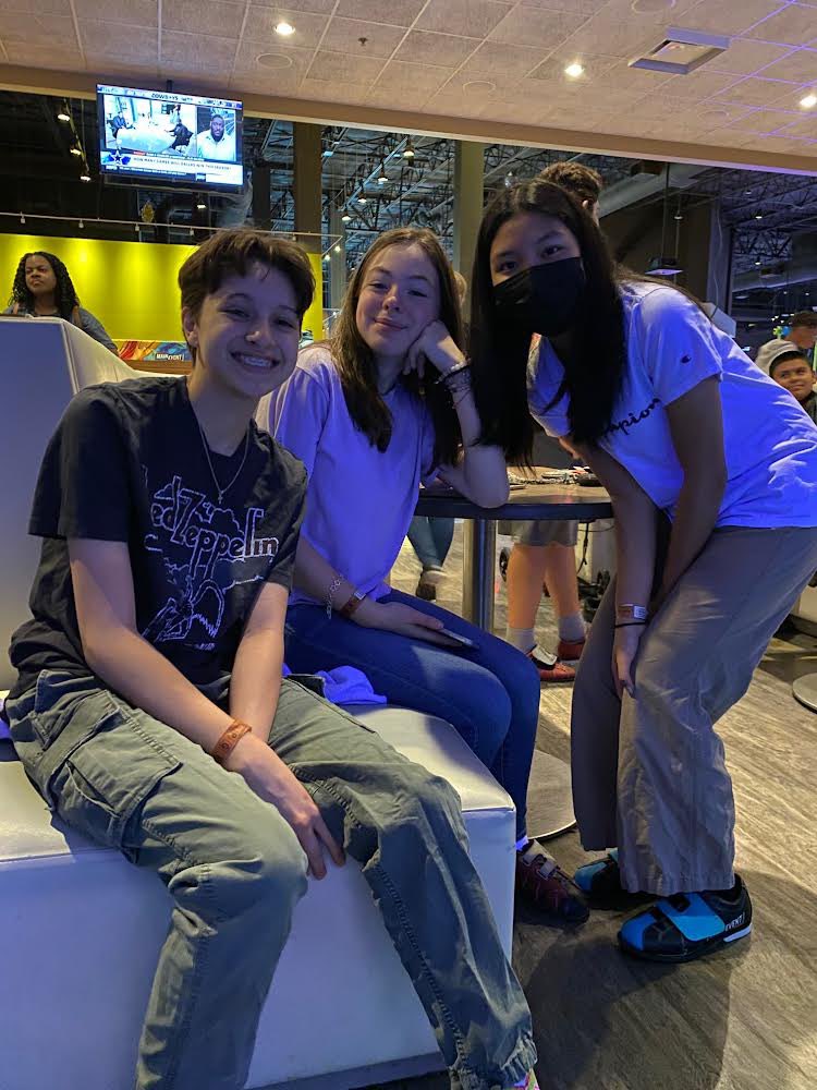 TheQueen_MsB's tweet photo. As I always say, “Work hard, then play even harder”. It is safe to say that my NJHS scholars enjoyed their time at Main Event. There was plenty laughter, competition, and knee shaking fun *insider #StrausNJHS #TheStrausWay @NISDStraus https://t.co/D1JkD7avTY