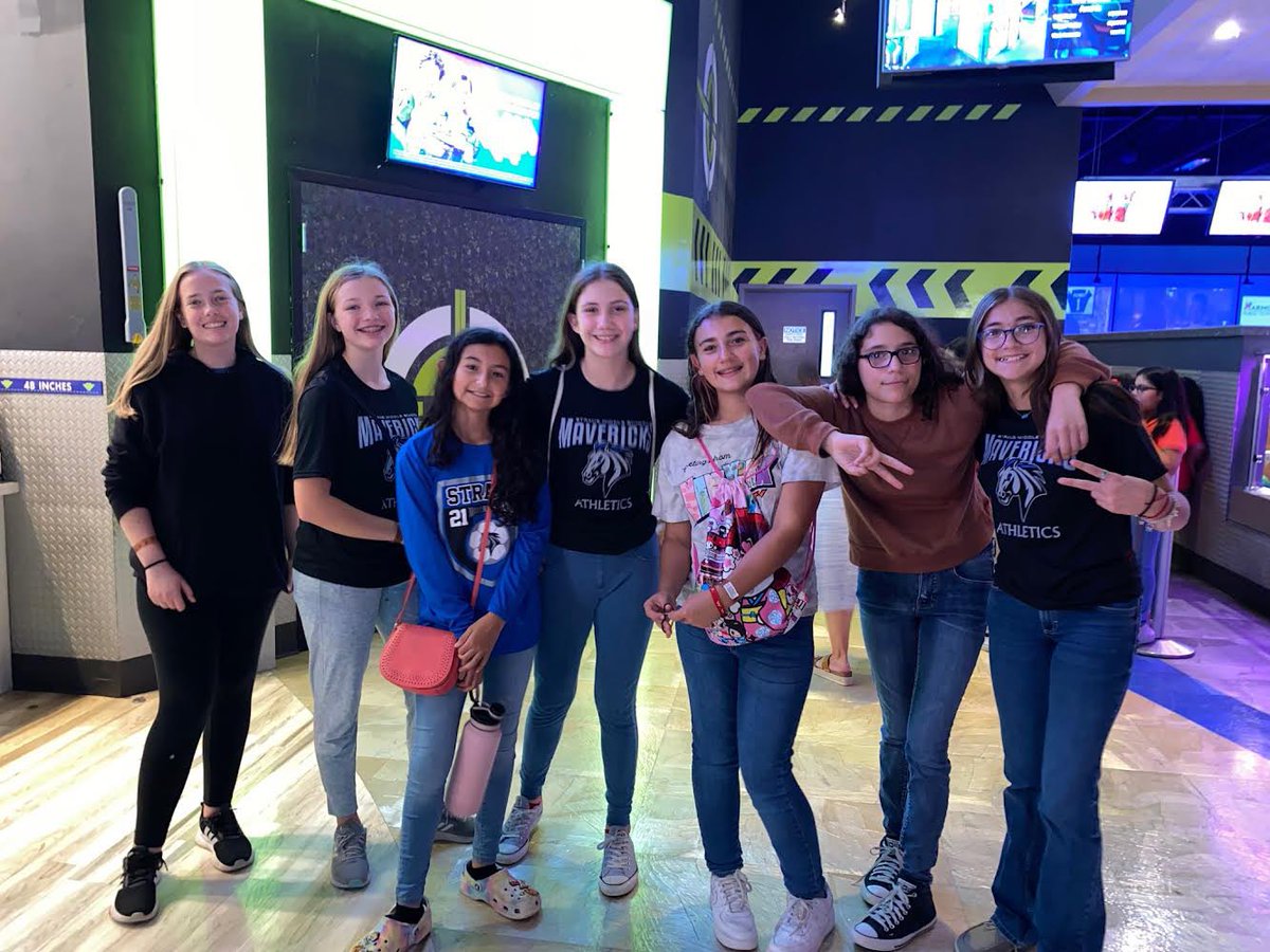 TheQueen_MsB's tweet photo. As I always say, “Work hard, then play even harder”. It is safe to say that my NJHS scholars enjoyed their time at Main Event. There was plenty laughter, competition, and knee shaking fun *insider #StrausNJHS #TheStrausWay @NISDStraus https://t.co/D1JkD7avTY