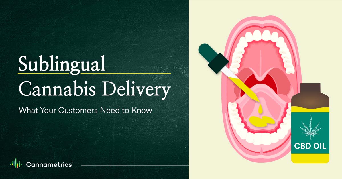 CBD oils and other tinctures differ from most cannabis products because they’re absorbed under your tongue. Known as sublingual delivery, this method of consuming cannabis has been growing in popularity.

Read the full blog here:
tinyurl.com/yckwf9wk