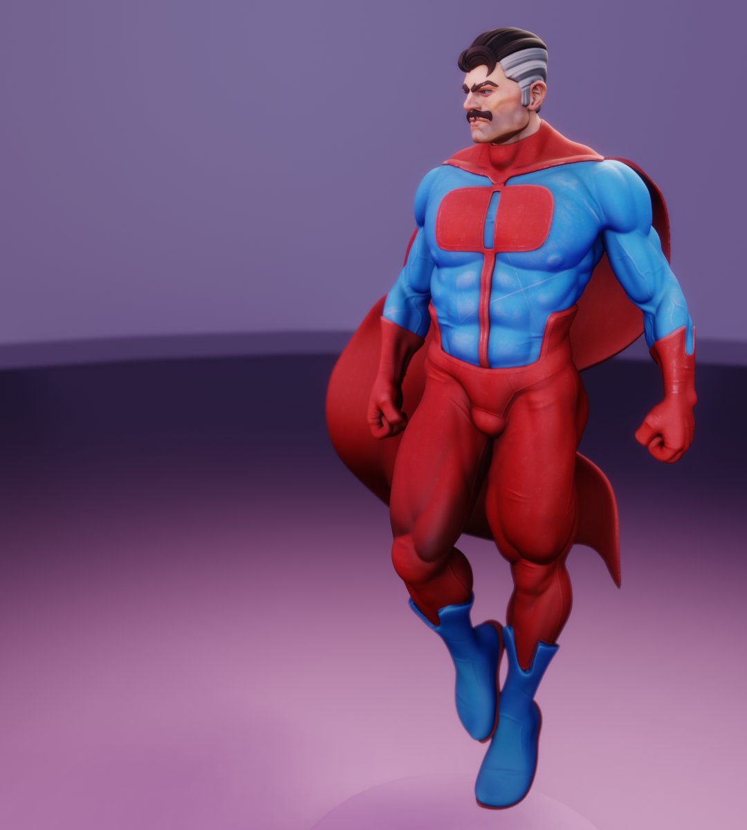 russellmidfield's tweet photo. Finished an awesome superhero anatomy course by #Speedchar! I'd definitely recommend it, it helped me understand how all of the muscles interact, overlap, and connect to the body, which made my sculpt so much better.

#b3d #blender #omniman #characterdesign #gamedev https://t.co/4UbJIjCavz